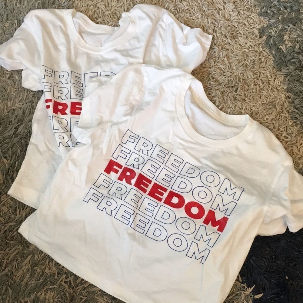 Freedom Cropped Tee  - Picture 2 of 7